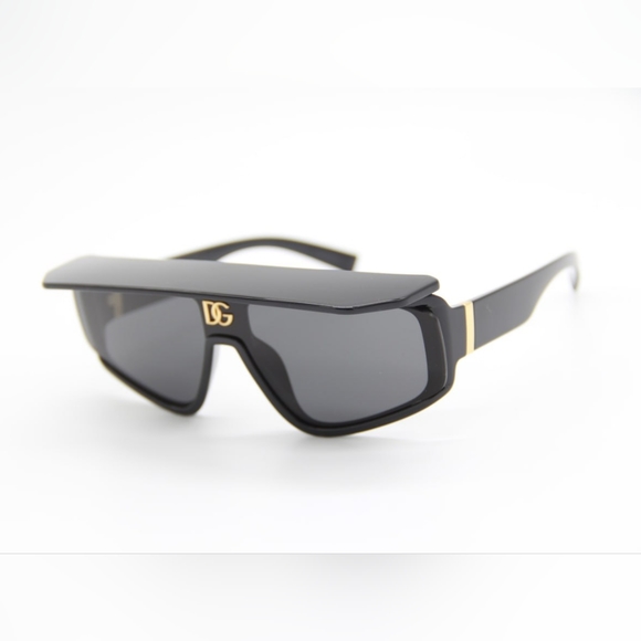 NEW DOLCE&GABBANA DG6177 501/87 UNISEX BLACK SUNGLASSES DOLCE&GABBANA DG6177 - Picture 2 of 12